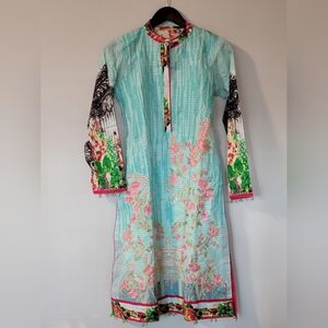 Stunning 3-Piece Pakistani Salwar Kameez Suit ✨size Small